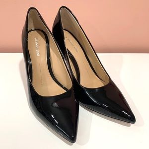 Gianni Bini black patent heels